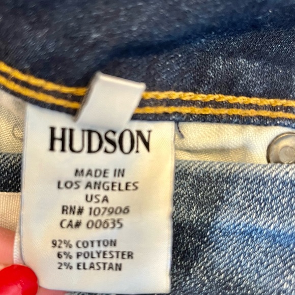 HUDSON Signature Jeans - Beth Mid-Rise Baby Bootcut - Women's Size 27 - Picture 7 of 7